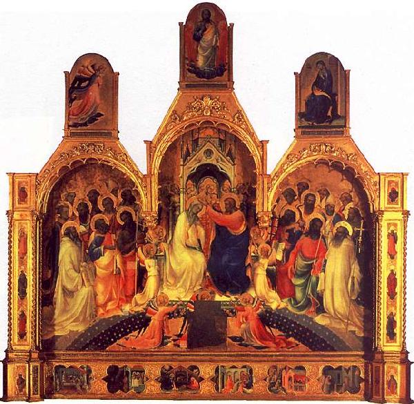 Lorenzo Monaco The Coronation of the Virgin oil painting image